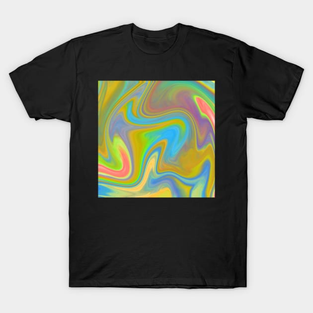 Pastel Marble T-Shirt by mushriah333